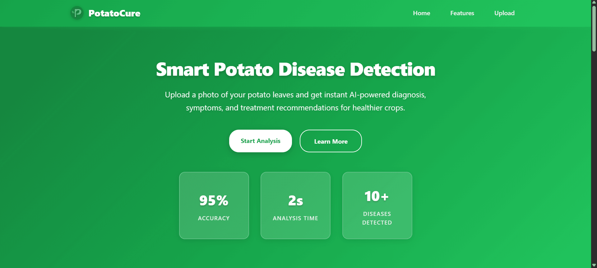PotatoCure AI